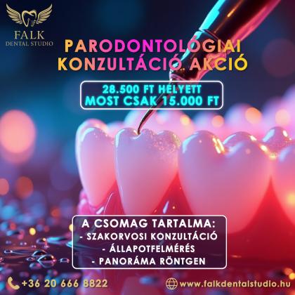 Parodontológiai konzultáció akció Parodontológiai konzultáció akció